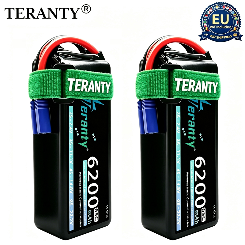 Drone Racing Battery - Batterie Lipo TERANTY 6S 6200mAh 22.2V