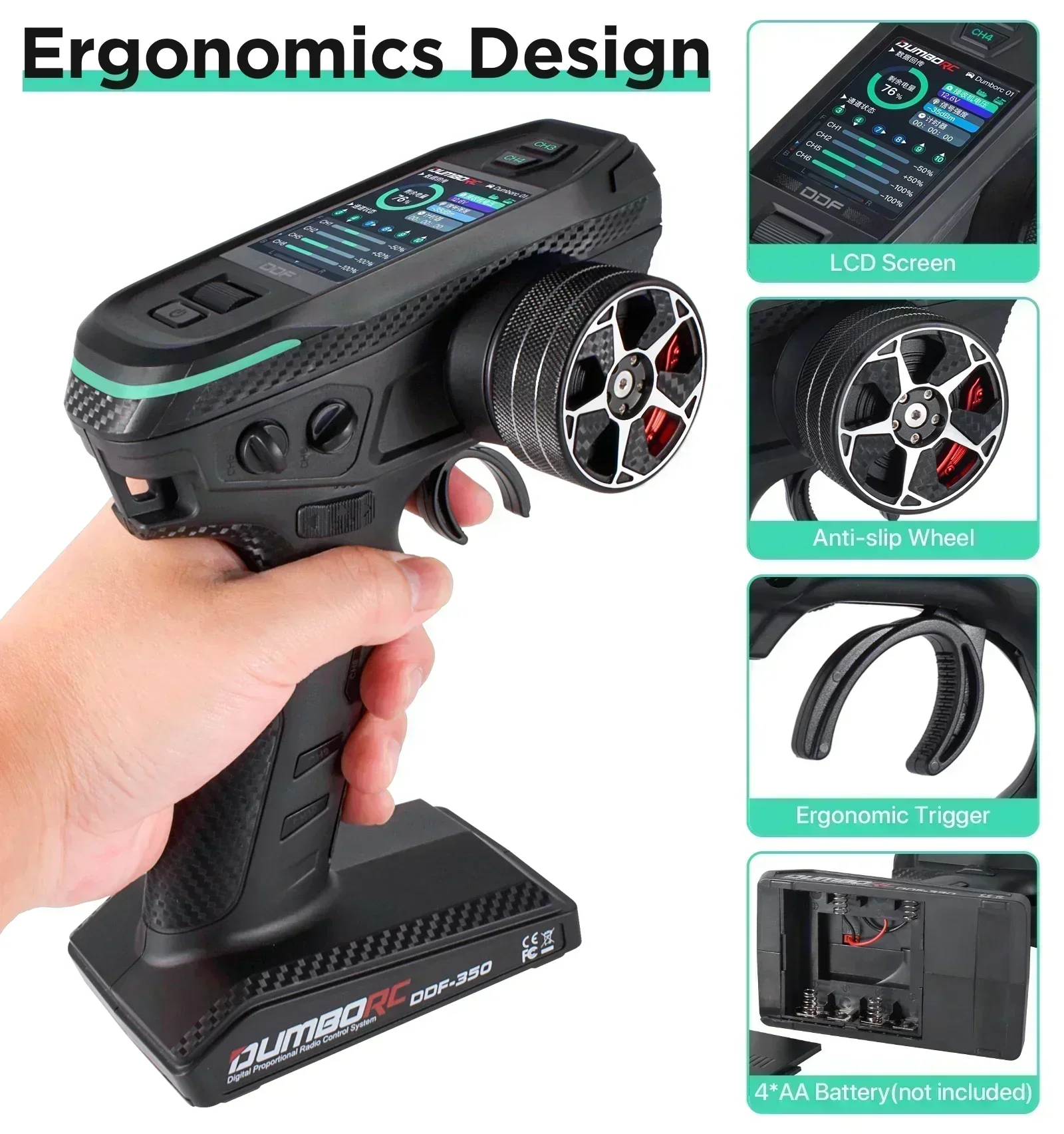 DUMBORC DDF-350 10CH RC téléco - Drone Racing Receiver avis et prix