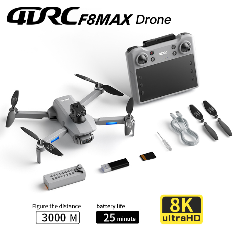 Drone GPS F8 MAX, caméra profe - Drone Racing Camera avis et prix